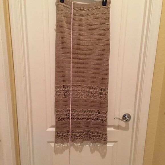 Chico’s Crochet Strapless Dress - Picture 4 of 8
